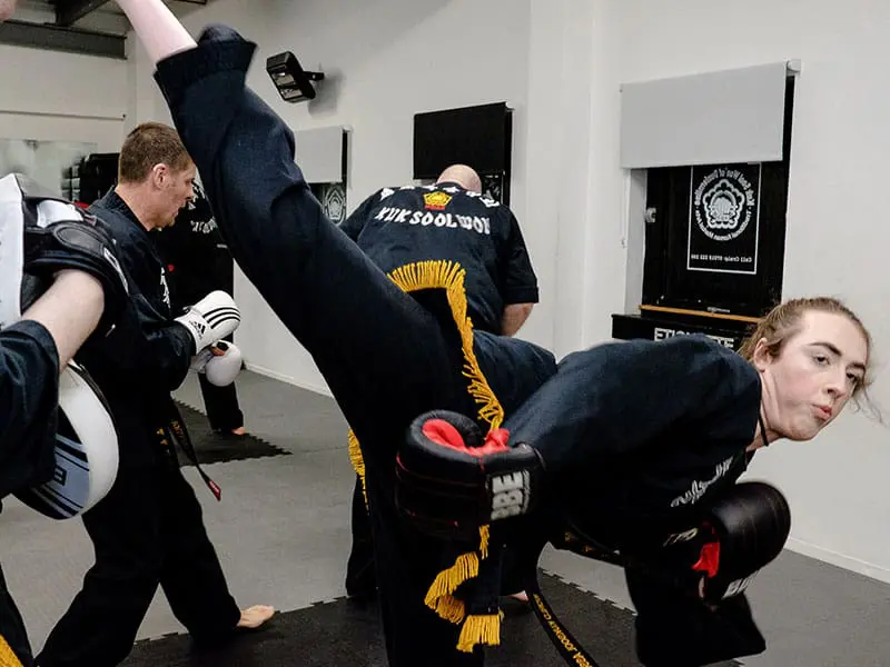 adult martial arts for self-defense training